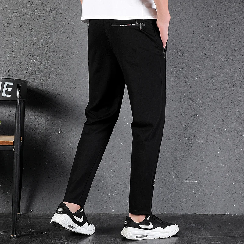 WWKK 2020 новые мужские беговые черные штаны для тренажерных залов Мужские фитнеса