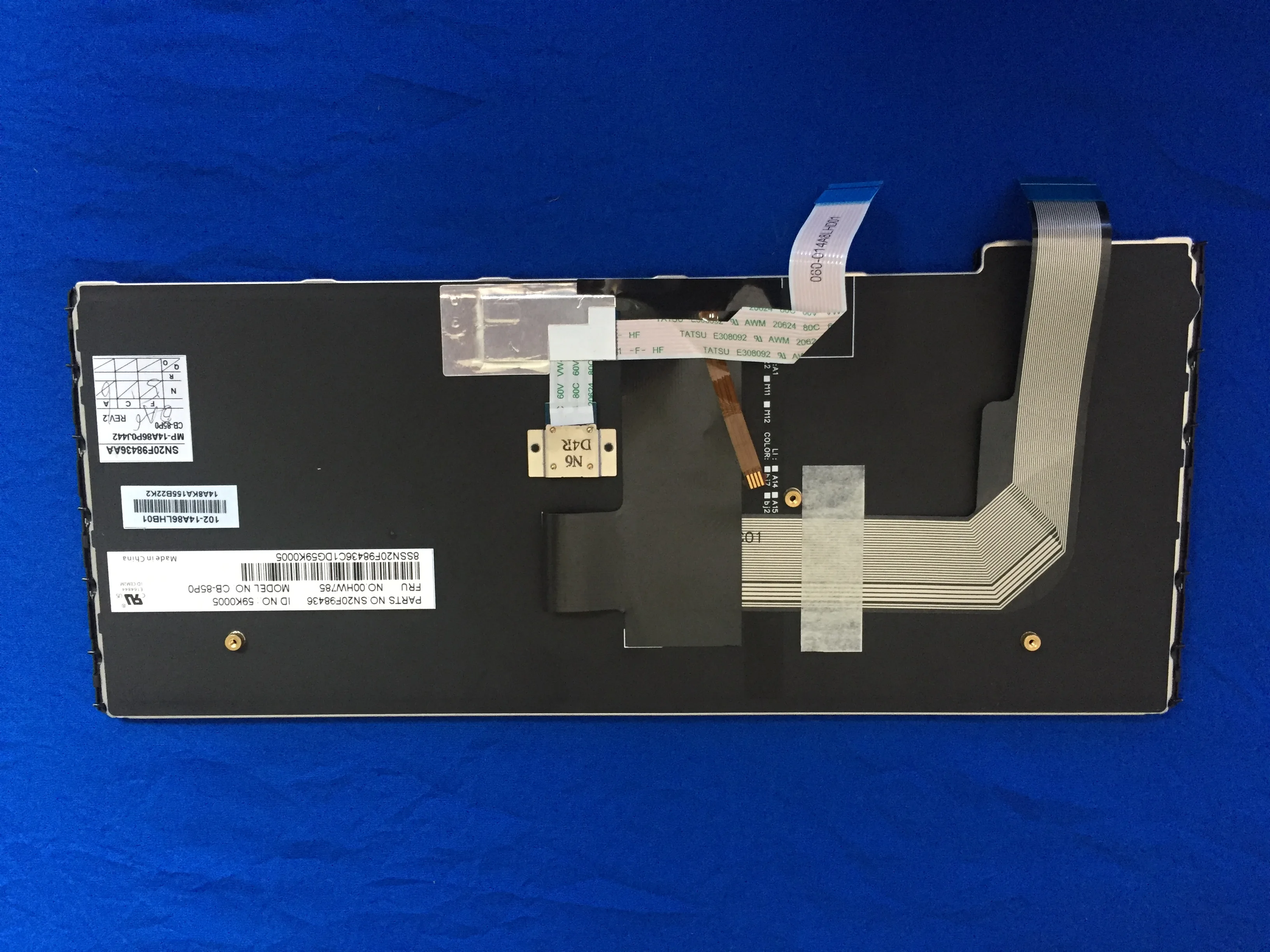 Новинка клавиатура для ноутбука Lenovo Thinkpad с португальским языком S3 Yoga 14 00HW785 SN20F98436