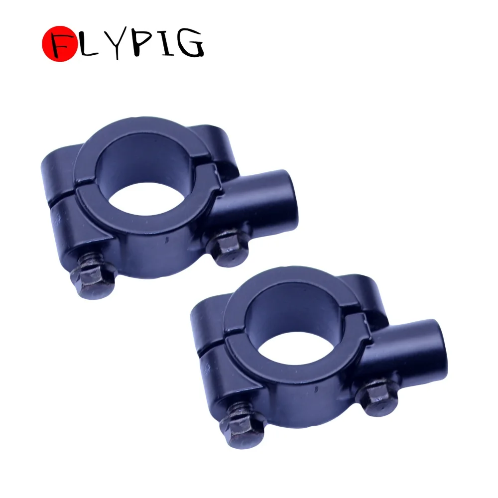 Мотоцикл Руль 10 мм резьба зеркало держатель Зажим адаптер для Blackline Breakout Cross Bones Dyna