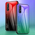 Градиентный стеклянный чехол для Oppo Reno 3 Pro 5g 4 Reno 2Z 2 Z A91 A92s A9 A5 2020 чехол для телефона чехол для Oppo Realme x50 6 XT X2 Pro 5 3 C3 чехол