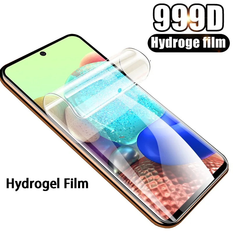 Гидрогелевая пленка с полным покрытием для Samsung Galaxy A50 A10 A70 A20 A40 A30 Защитная A51 A71 A21S