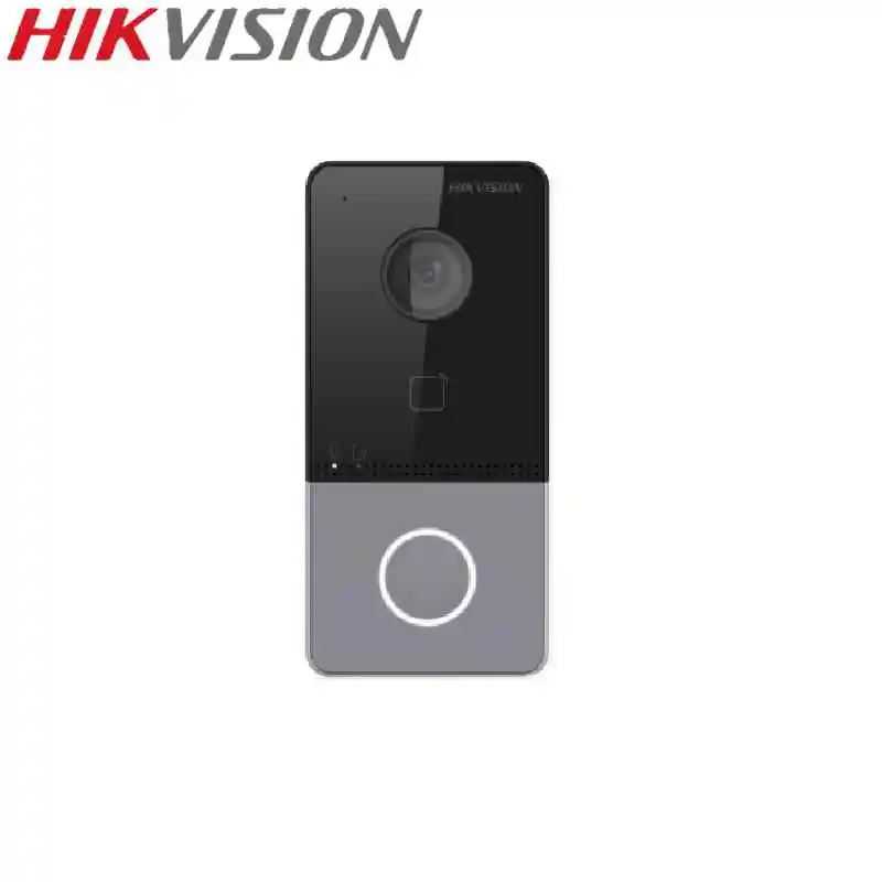 HIKVISION DS-KV6113-WPE1 пластиковая дверная станция для виллы с картой чтения 2 Мп камера