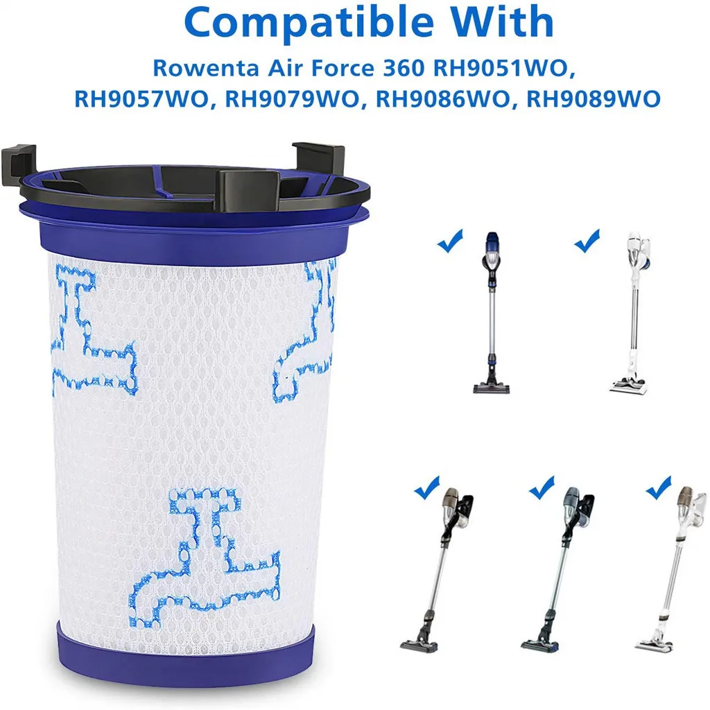 

Hot Sale For good luck 3PCs Vacuum Cleaner Accessories Filter Filter For ZR009001 Household Supply Main Brush Wheel Replacement