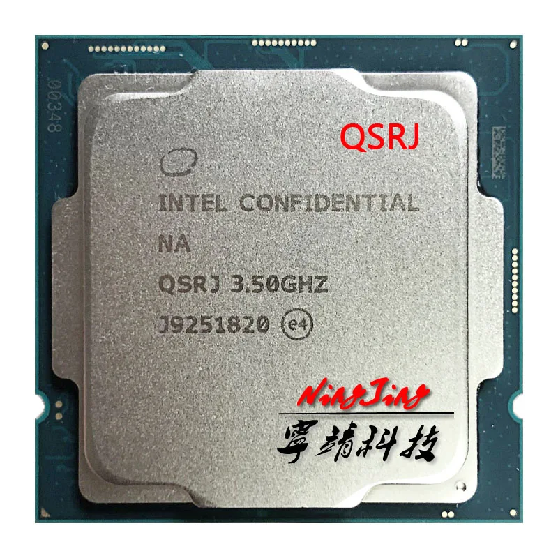 Intel Core i5 10600K es QSRJ 3 5 ГГц шестиядерный двенадцать нить Процессор процессор L2 = 1 м L3 12