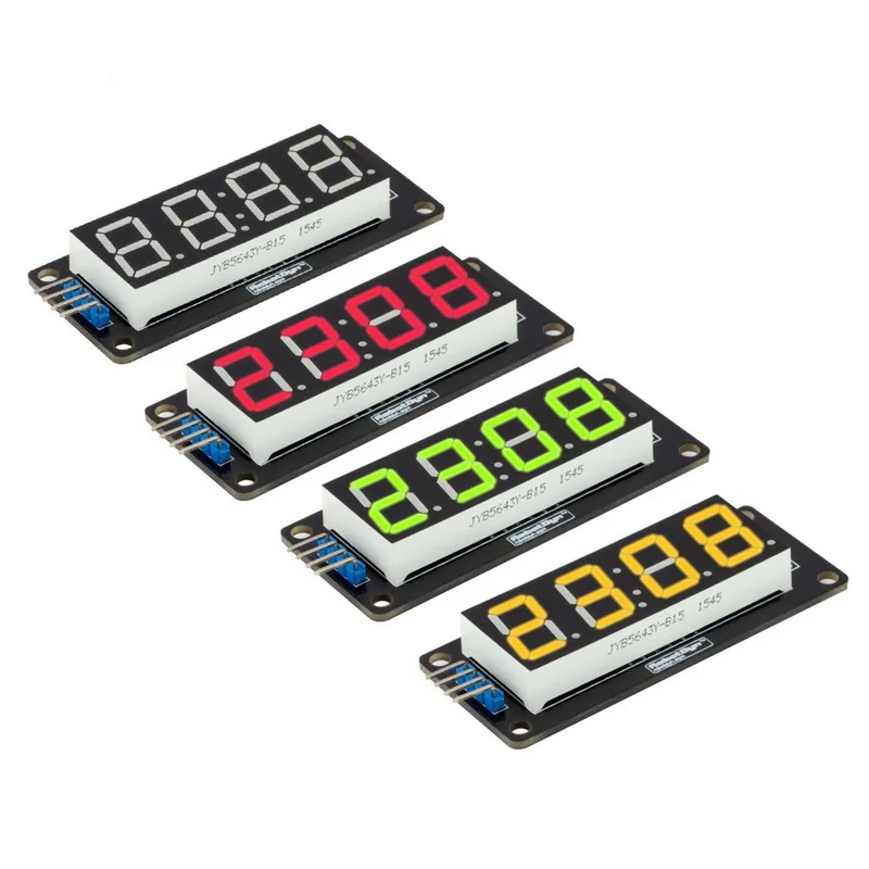 TM1637 4 разрядный светодиодный Дисплей электронные сигареты с цифровым трубка