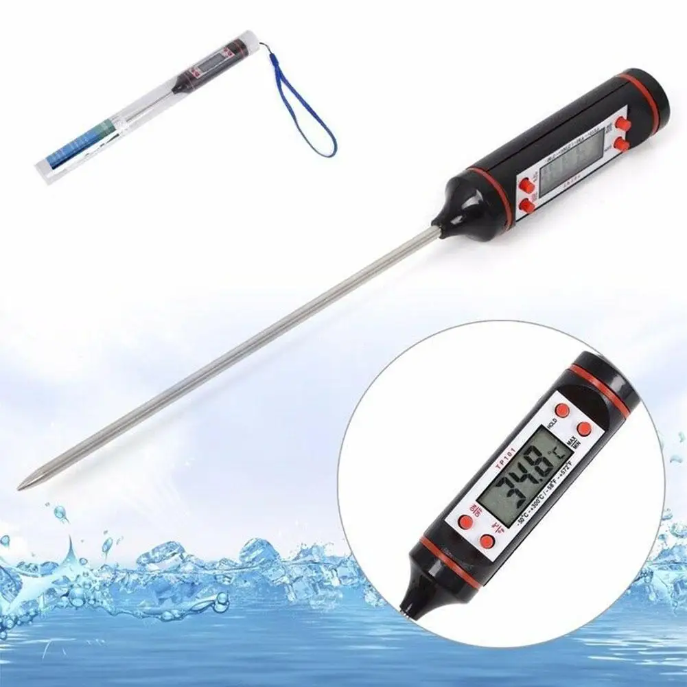 

Kitchen Food Thermometer For Meat Bbq Cooking Water Probe Kitchen Tools Digital Thermometer Oven Electronic Food I2K0