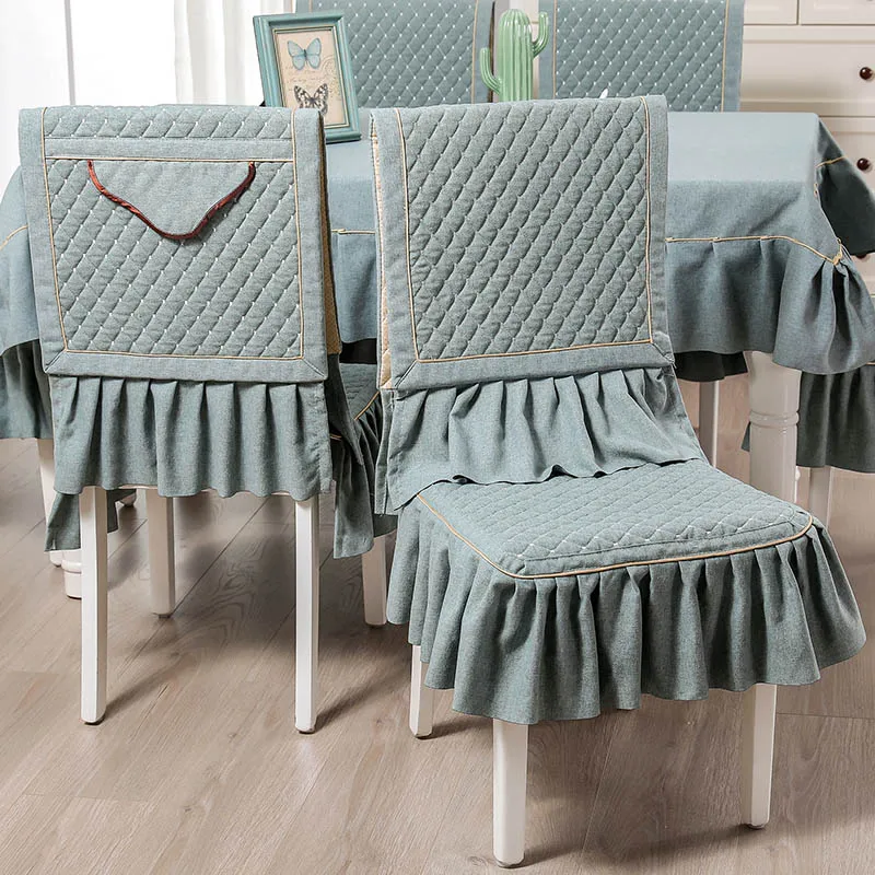Декоративная скатерть в европейском стиле для гостиной нескользящий Чехол стула