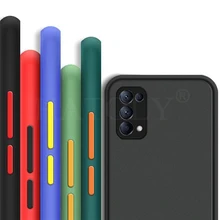 For OPPO Reno 5 Case Simple Frame soft Matte Armor Bumper Case For Reno5 Pro Cover For OPPO Reno 5 Pro Reno 4 4G Reno4 Pro
