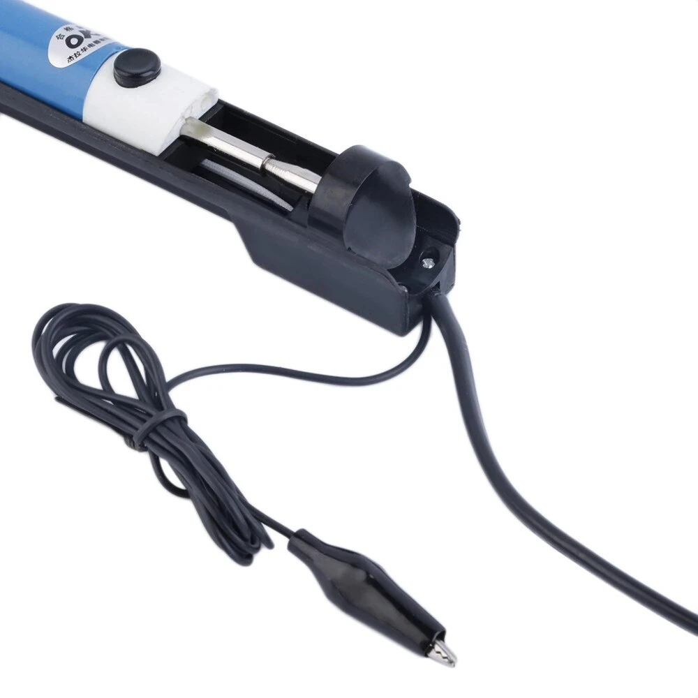 

Desoldering Suction Pump Manual Solder Sucker Dual-purpose Electric Soldering Iron QP2