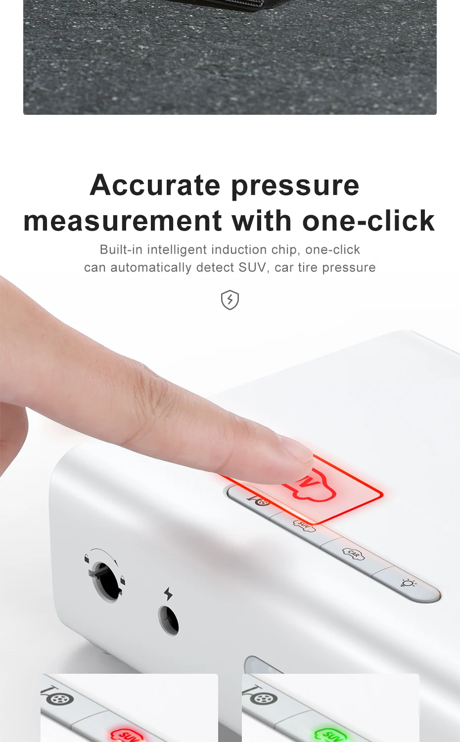 Baseus 12V Car Air Compressor Mini Tire Inflatable Pump For Car Electric Air Pump Compresor Portable Auto Pressure Tyre Inflator