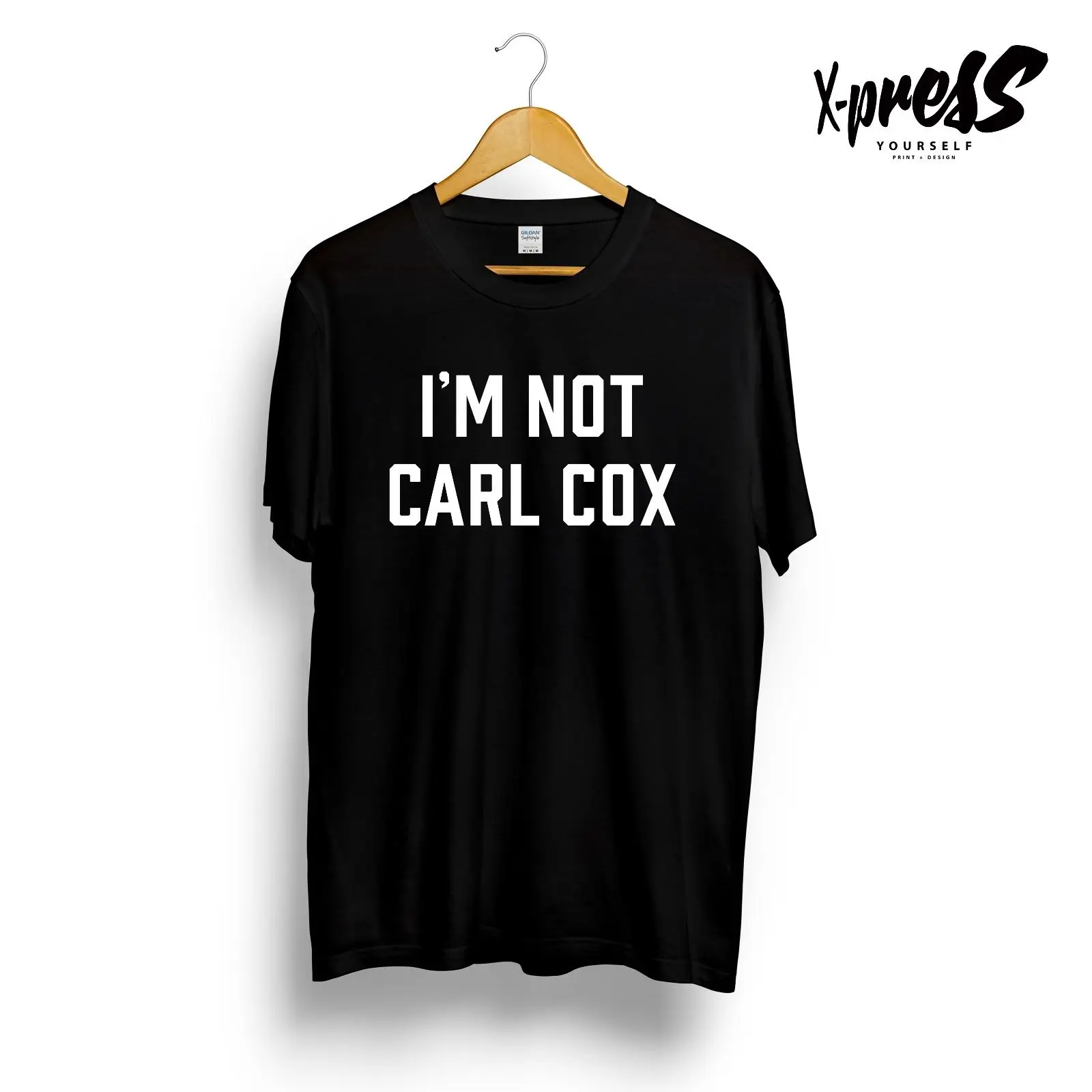 Футболка с надписью I'M NOT CARL COX футболка Techno House Underground DJ Legend Ibiza бесплатная
