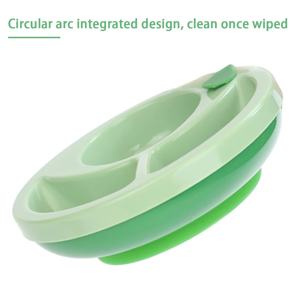 Нескользящая противоосенняя посуда для младенцев Нетоксичная чаша малышей