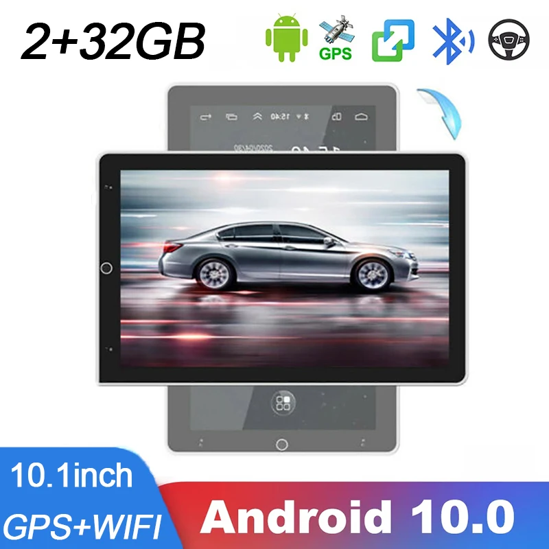 

Универсальный Автомобильный мультимедийный плеер, Магнитола на Android, с GPS, поворотом на 2DIN, подходит для Volkswagen, Toyota, Nissan Polo, Golf, Ford