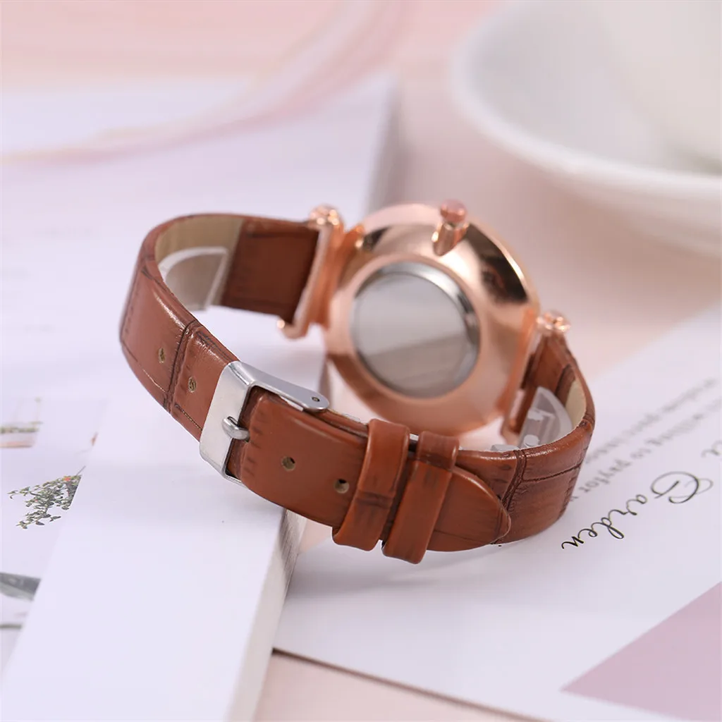 Современные модные наручные часы для женщин новые простые женские кварцевые