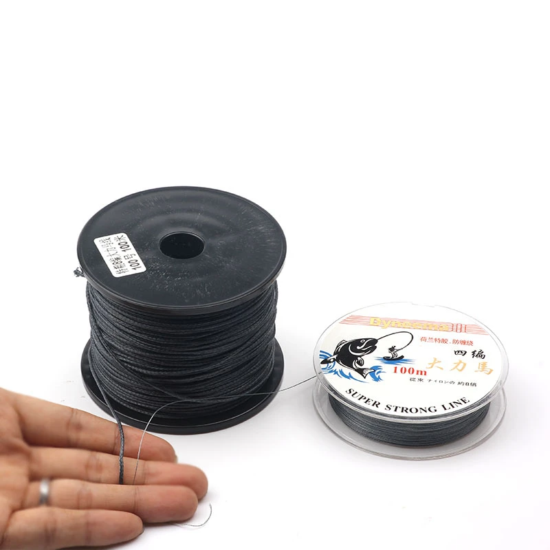 

100m Pe Braided Fishing Line 8 Strands 140-800lb Multifilament Fishing Wire Smooth Carp Fishing Line Sea Boat Big Fish
