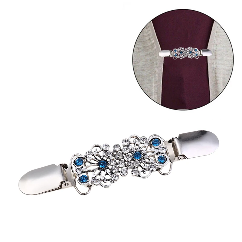 1 шт. Новая мода женский кардиган свитер блузка шаль клипсы брошь рубашка