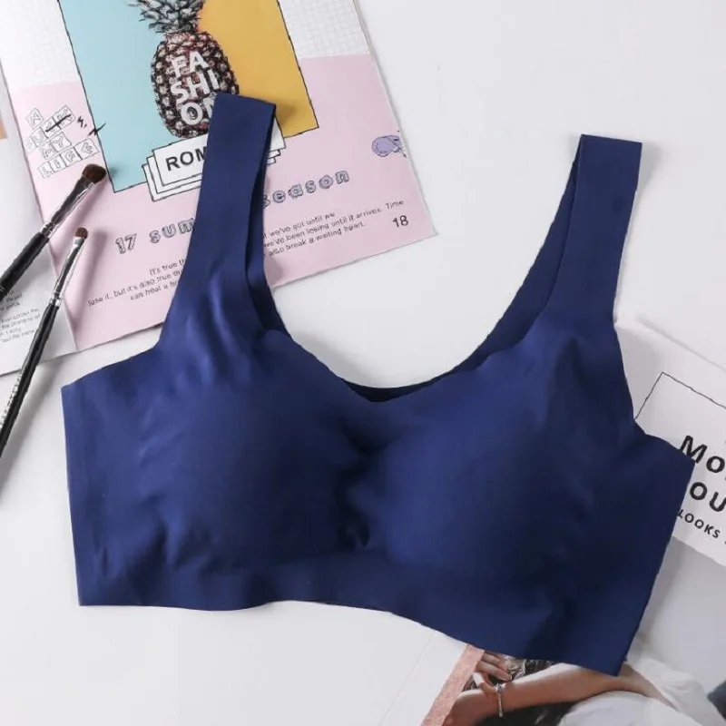 Нижнее белье бесшовное нижнее Беспроводной завернутый жилет Фитнес женский