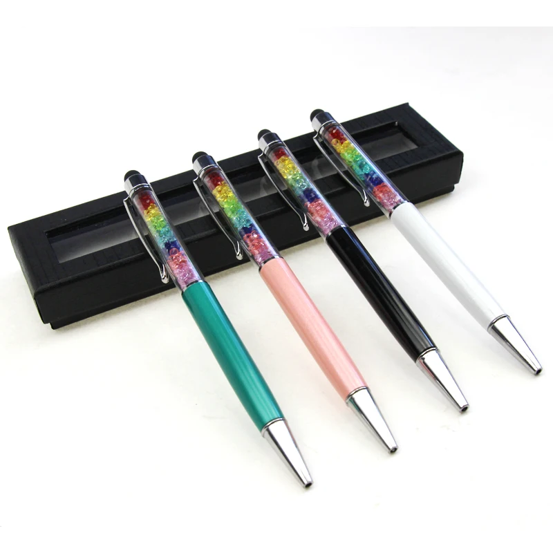 1 Набор шариковых ручек с сенсорным экраном шариковые ручки кристаллами лазерная