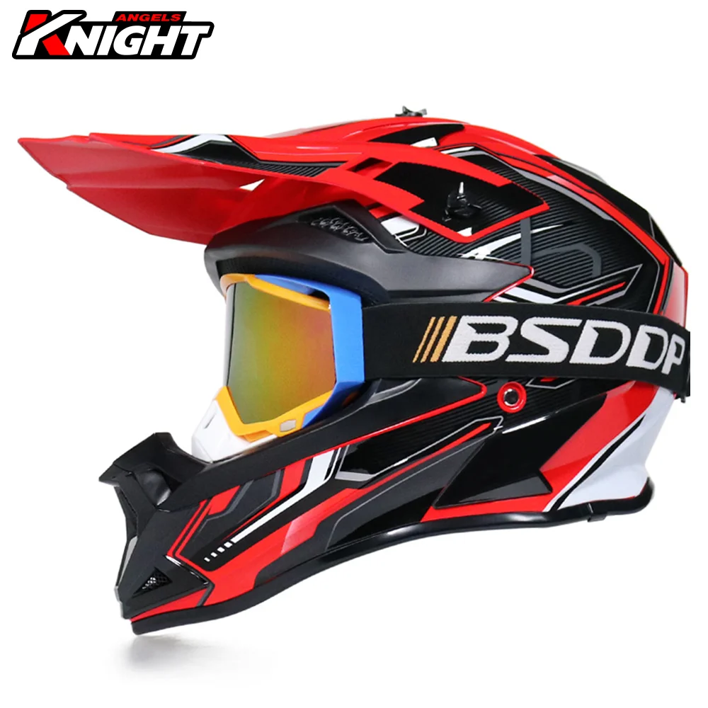 Мотоциклетный шлем для мотокросса мужчин и женщин всесезонный аксессуары