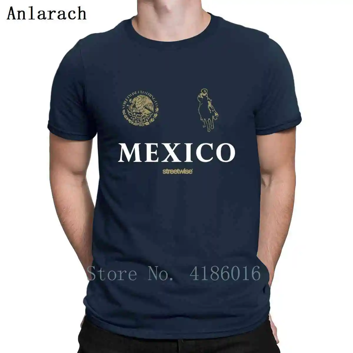 Уличная футболка-поло Narco в мексиканском стиле футболка Chicano Pancho Villa свободная