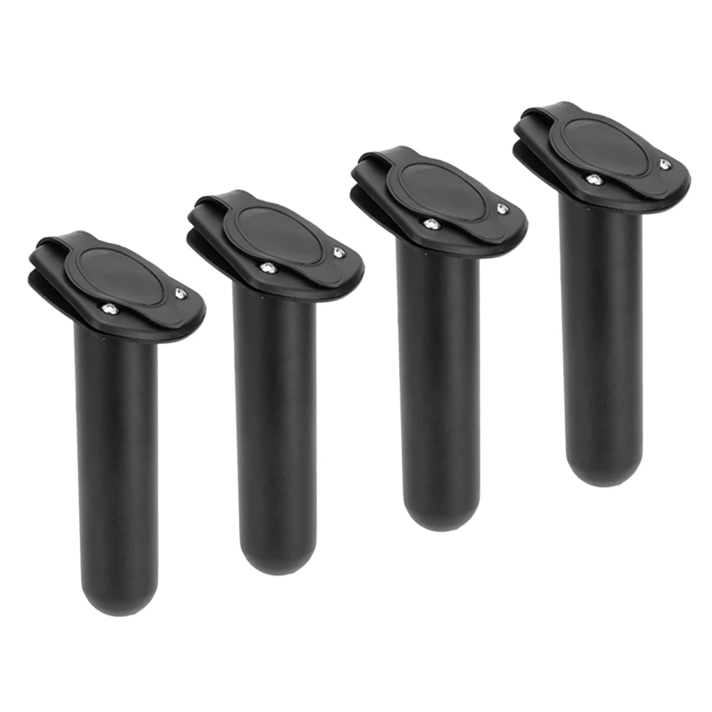 Держатель для удочки MagiDeal 4 шт. утапливаемый кронштейн с крышкой коробка Каяка