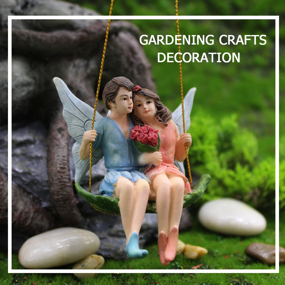 

Mini Garden Gnome Figurines Resin Fairy Garden Funny Miniature Gnomes Elf Figure Micro Garden Dwarf Kit Garden Decoration