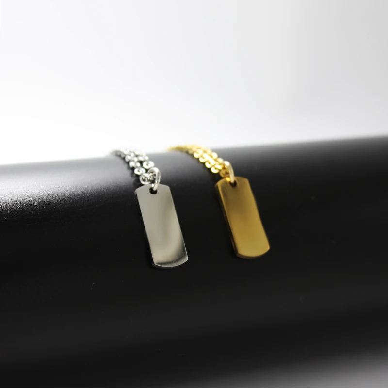 Женское/Мужское ожерелье Sangsy из нержавеющей стали Маленькая подвеска с собакой