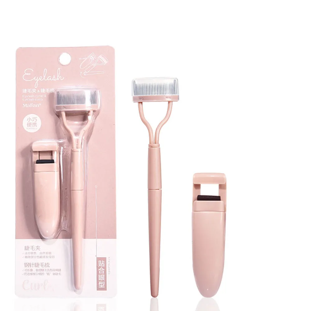 Щетка для ресниц складная Набор бигуди портативная фотощеточка расческа