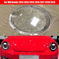 car headlight lens for vw beetle 2013 2014 2015 2016 2017 2018 2019 headlamp cover car replacement front auto shell cover