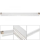 18 ''45 см 98 контактов нержавеющая сталь Серебристая литой расческа вязальная машина для Brother спицы для вязальной машины