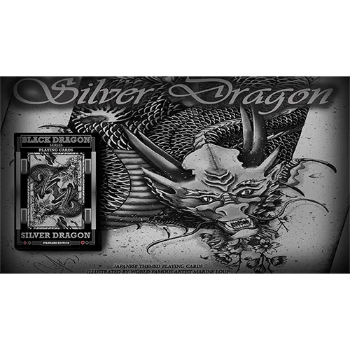 Колода карт Silver Dragon (стандартная версия) игральные карты Крейга