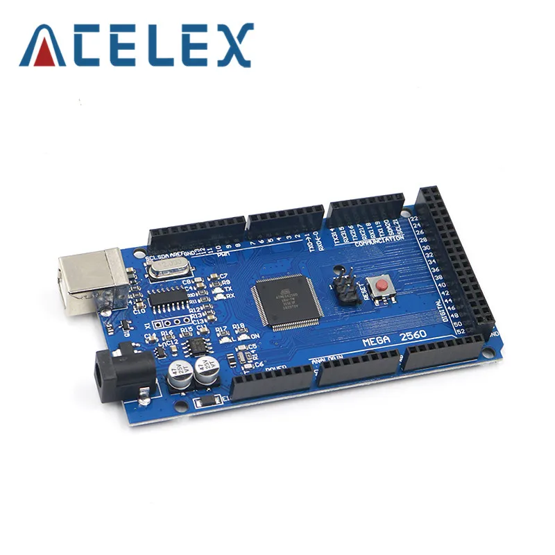 MEGA2560 MEGA 2560 R3 (CH340G) Pro mini AVR USB плата разработки с кабелем для arduino|Детали и аксессуары