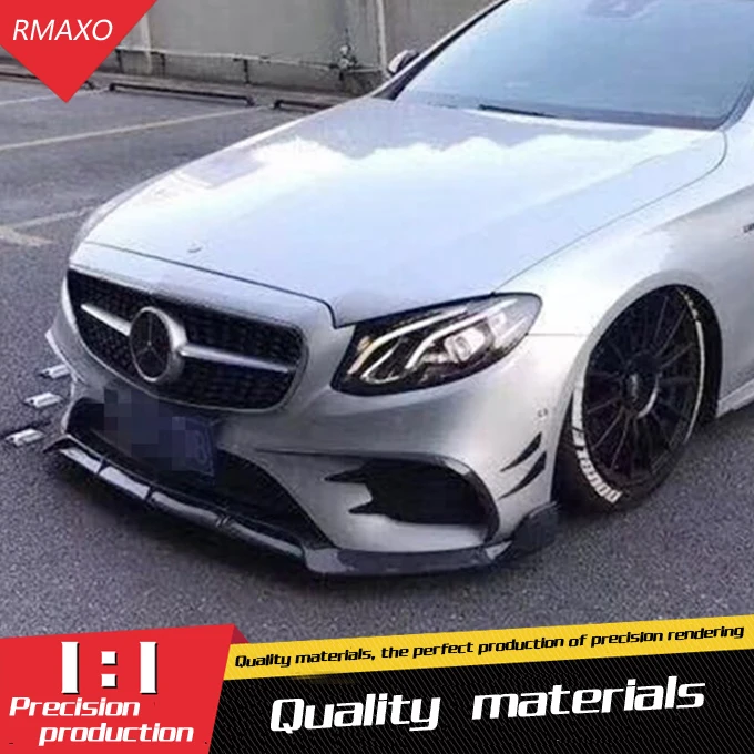 Спойлер для кузова W213 2016 2018 Mercedes Benz E CLASS ABS задний спойлер заднего