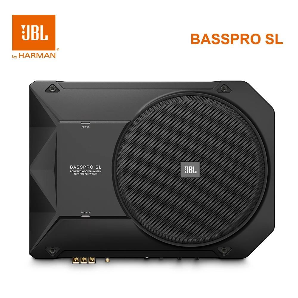 Автомобильный усилитель сабвуфера Harman JBL Basspro SL встроенный мощный Hi-Fi высокого и