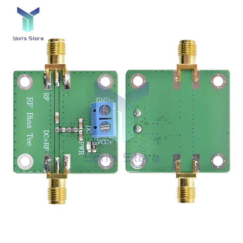 Bias Tee Wideband DC Blocker 10-6000MHz 6GHz for HAM Radio RTL SDR LNA Low Noise Amplifier images - 6