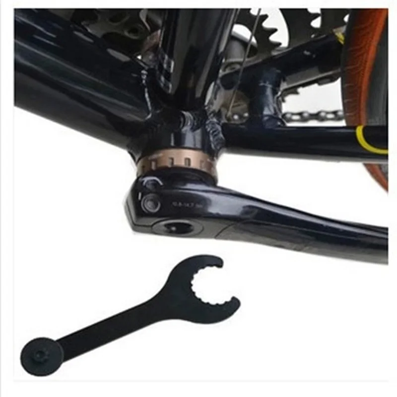 

Bicycle Bottom Bracket Wrench Bike Integrated Middle Axle Tooth Plate Crank Removal Tool Cycling Spanner Bike Wrench Repair Tool