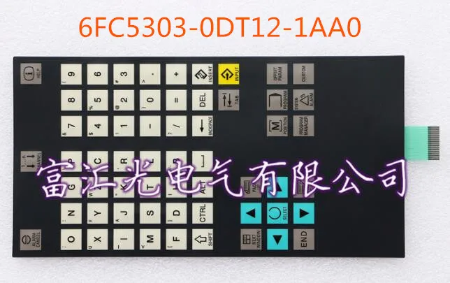 

1pcs New 802D 6FC5303-0DT12-1AA0 Membrane Keypad