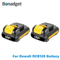3000mah power tool battery for dewalt 12v max li ion dcb120 dcb121 dcb123 dcb125 dcd710 dcf813 dcf815 dcf610 dcb100 dct410s