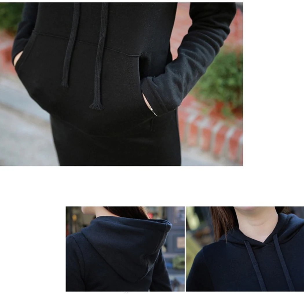 Осенне-зимнее уплотненное платье с кроличьим мехом женское корейское теплое