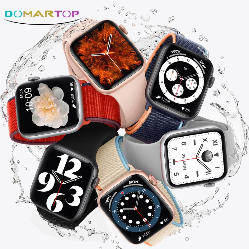 

2022 NEW Smartwatch Men Women Bluetooth Call Custom Dynamic Watch Face Smart Watch IP68 Waterproof For IOS Android PK HW22