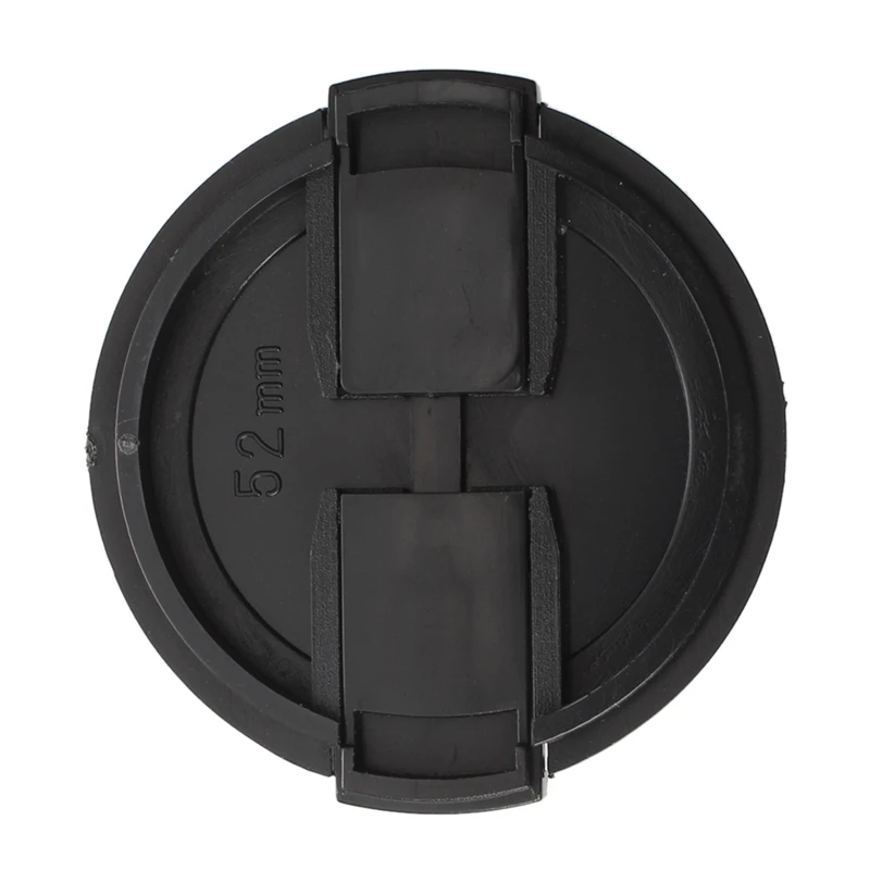 

SODIAL(R) Textured Black Plastic 52mm Lens Cover Cap for Camera