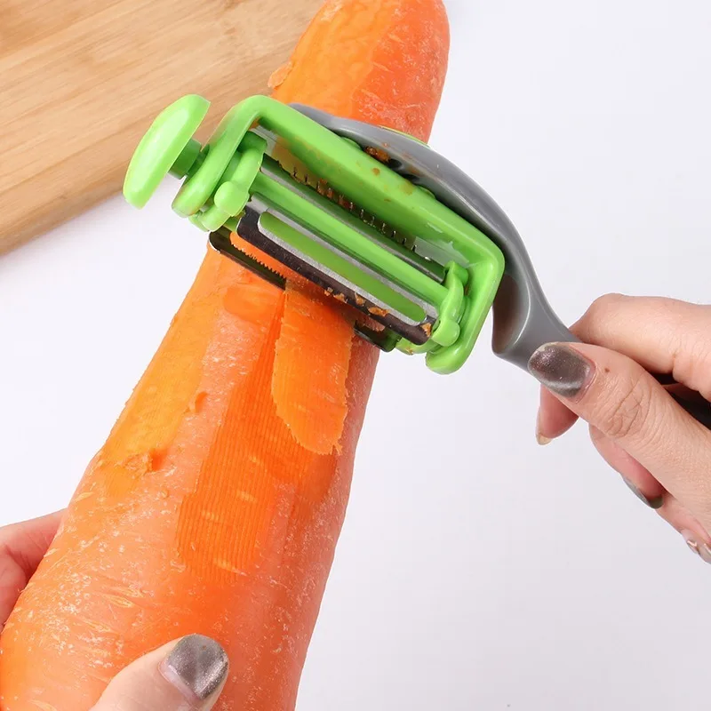 Многофункциональная прямая ручка Овощечистка специальный нож из нержавеющей