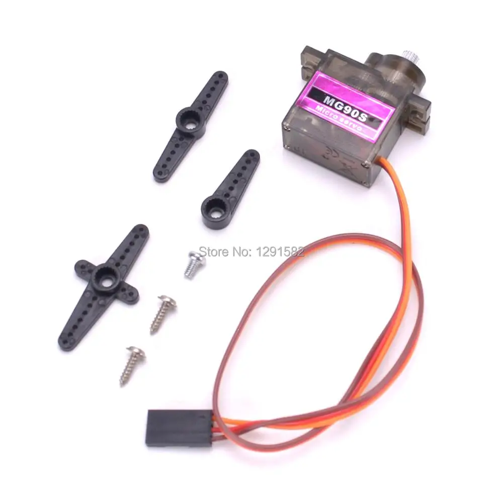 MG90S 9g металлический Редуктор Мини Rc Servo Модернизированный SG90 цифровой микро сервоприводы для умного транспортного средства Вертолет Лодка автомобиль