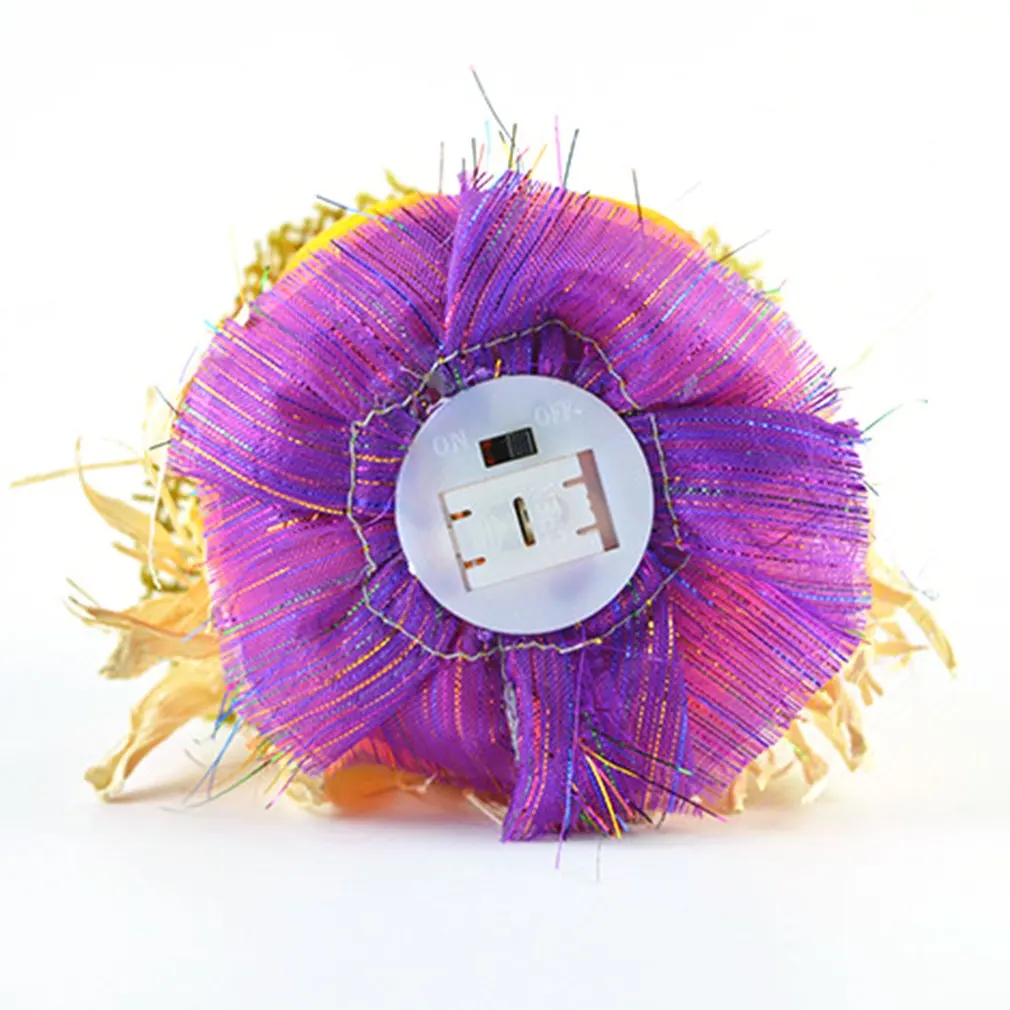 Уникальное светящееся пугало на Хэллоуин Джек-о-фонари флэш-игрушка реквизит для