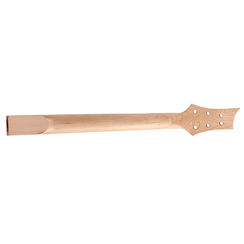 

New 1Pcs Guitar Neck Solid Wood Maple 22 Fret 24.75 Inch Truss Rod for Electric Guitar,Wood Color