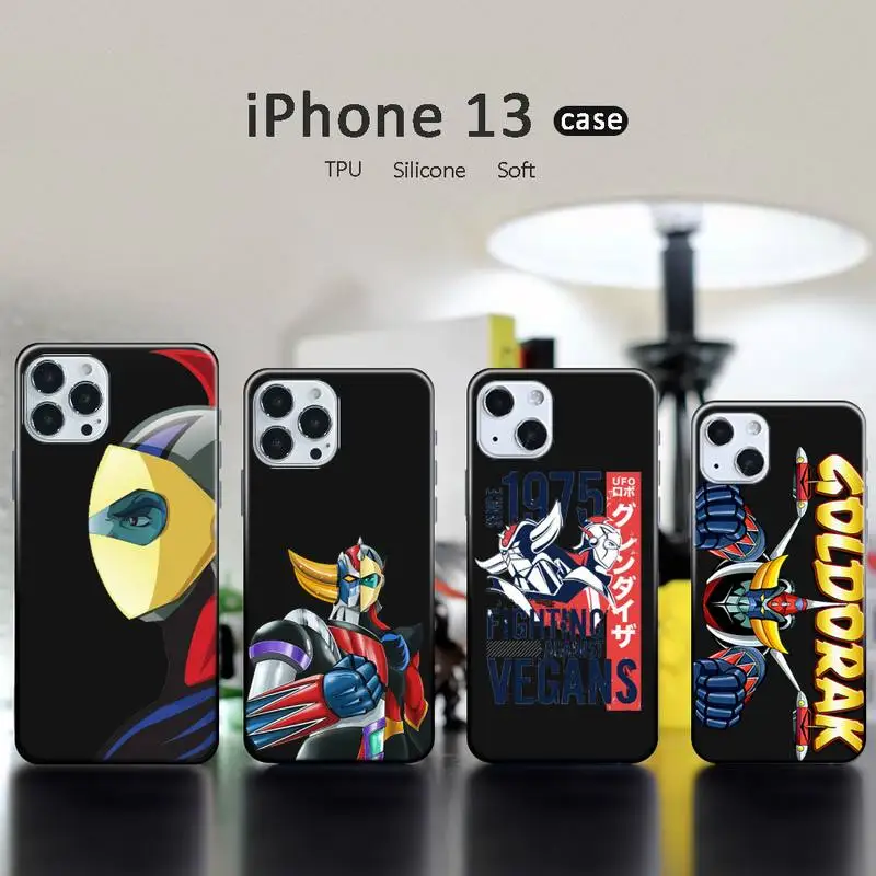 

UFO Robot Goldorak Phone Case for iPhone 13 12 11 mini pro XS MAX XR 8 7 6 6S Plus X 5S SE 2020