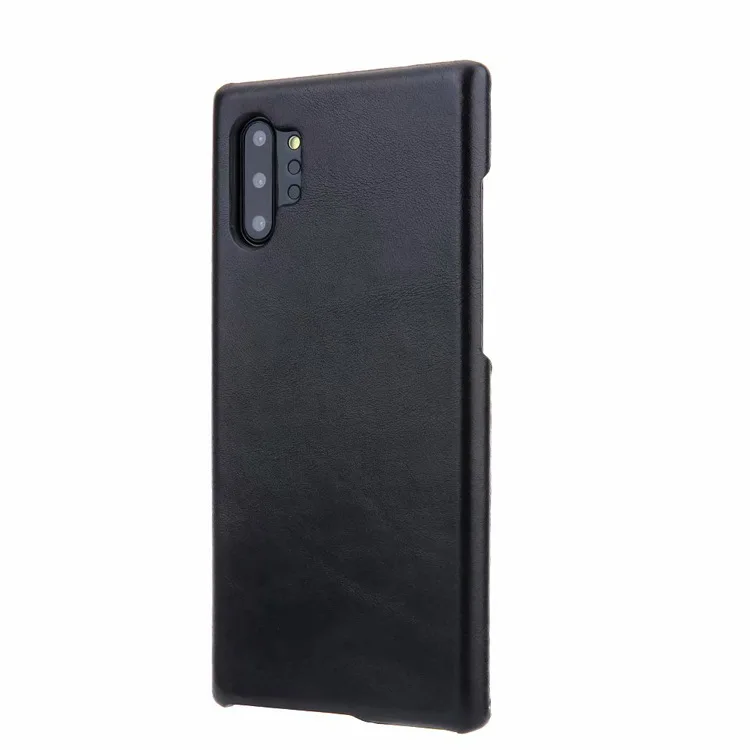 Note10+ ретро матовый чехол из натуральной кожи для телефона samsung Galaxy Note 10 9 S10 S9 Plus Note10 Простой деловой чехол