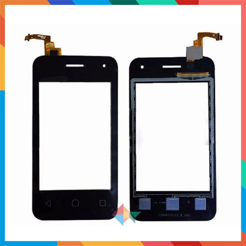 

10 шт. для Alcatel One Touch Pixi 4 4017 OT4017A OT4017D 4017F OT4017 4017D сенсорный экран дигитайзер Переднее стекло объектив сенсорная панель