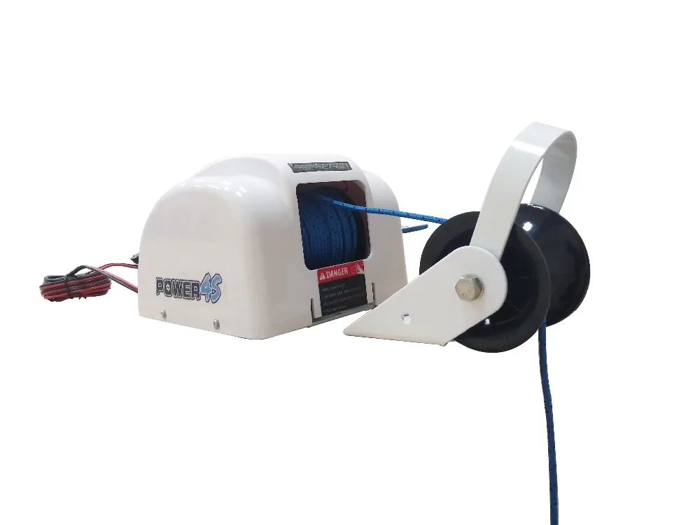 12V AutoDepoly беспроводной пульт дистанционного управления Якорная Лебедка 45 lb. Морская лодка понтон