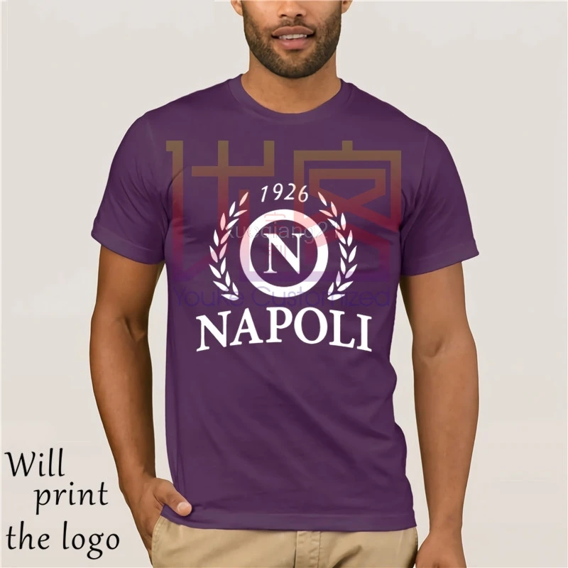 Серия A Италия SSC Napoli FC Клубная футболка для фанатов мужская повседневная одежда